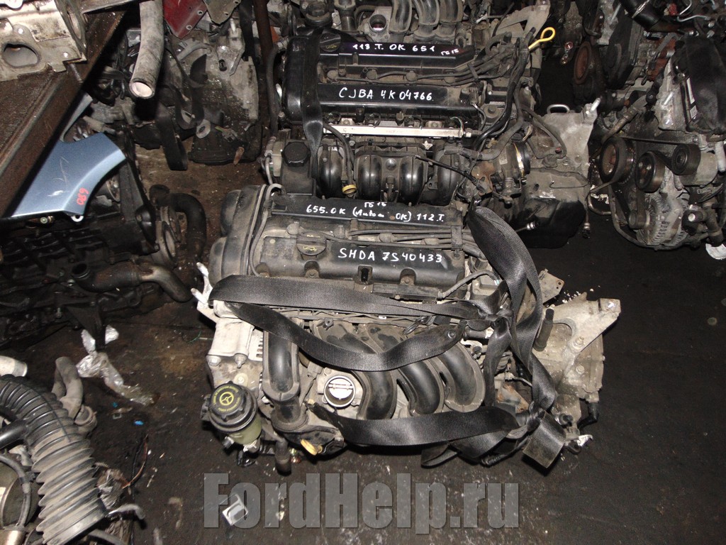 SHDA - Двигатель Ford Focus 2 1.6л 101лс